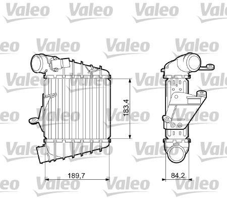 TURBO RADYATORU POLO IBIZA - VALEO - OEM 6Q0145804A