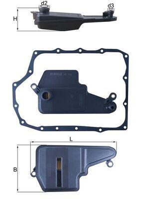 ŞANZIMAN FİLTRESİ MAZDA 3 1.5L 1.6L 12-23 / MAZDA 6 2.0L 12-23 benzinli - MAHLE - OEM FZ0121500