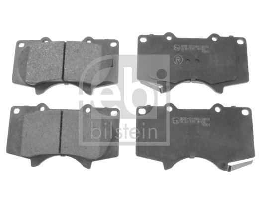 ÖN FREN BALATA TOYOTA HILUX 3.0L 1KD-FTV KUN26 4x4 09-11 / LAND CRUISER PRADO 4.0L 1GR-FE GRJ150 09-> 3.0L 1KD-FTV KDJ120 D-4D 03-09 / MITSUBISHI PAJERO 3.2L 4M41 V98W 07-> - FEBI - OEM 0446535290