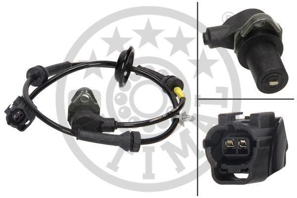 ABS TEKERLEK HIZ (DEVİR) SENSÖRÜ ÖN SOL CHEVROLET AVEO 06=> KALOS 05=> DAEWOO KALOS 02=> - OPTIMAL - OEM 96473221