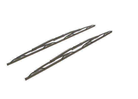 SILECEK SUPURGESI TAKIMI 650mm / 650mm LAND ROVER RANGE ROVER III L322 - BOSCH - OEM DKC000040