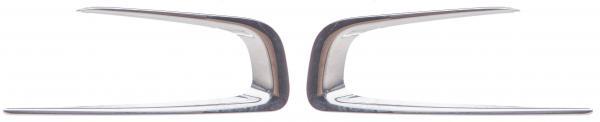 TAMPON ÇITASI ÖN SOL-SAĞ TAKIM IZGARA ÇITASI KROM PEUGEOT 2008 2013-2016 - PHIRA - OEM 1610144280