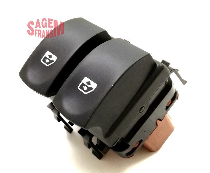 CAM AÇMA DÜĞMESİ CLIO III - SYMBOL ÖN SOL ÇİFTLİ - SAGEM - OEM 8200214945
