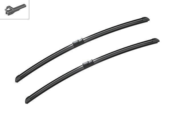 SILECEK SUPURGESI TAKIMI 650mm / 650mm MERCEDES C219 W211 S211 . PORSCHE CAYENNE . VW TOUAREG - BOSCH - OEM A2118201345