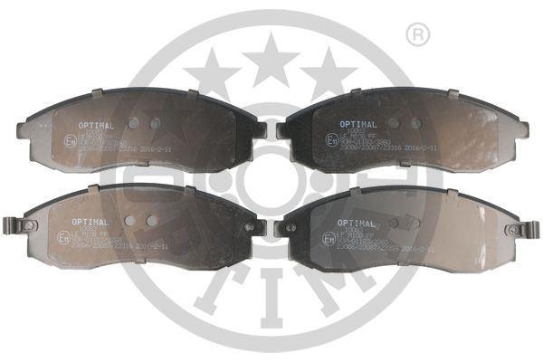 ÖN FREN BALATA MITSUBISHI L200 2.5L 4D56INT MAGNUM K74T TURBO 4x4 99-06 / NISSAN MAXIMA 2.0L VQ20DE DOHC A32 V6 95-00 - OPTIMAL - OEM MR527550