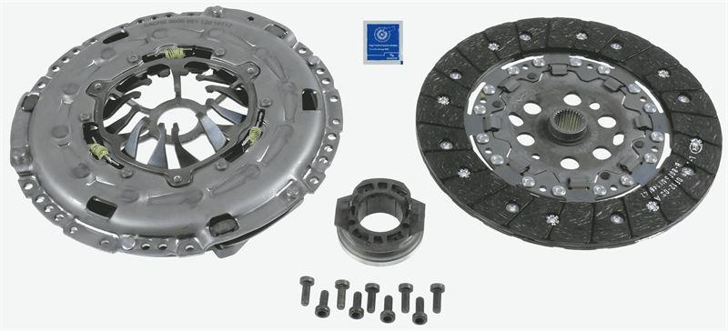 (x) DEBRİYAJ SETİ GOLF V-JETTA-A3-ALTEA-LEON-TOLEDO-OCTAVIA-CADDY III-1.6-1.9-2.0 (BJB.BLS-BVY.BVZ- CAYB) - SACHS - OEM 03G141015N