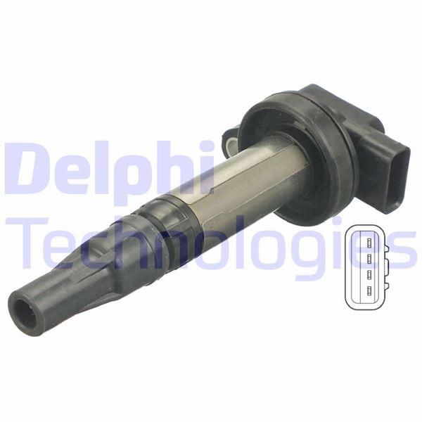 ATESLEME BOBINI LAND ROVER 428PS 448PN RANGE ROVER L320 L322 . JAGUAR S-TYPE X200 XF X250 XJ X350 X358 - DELPHI - OEM 4526466-AJ810445