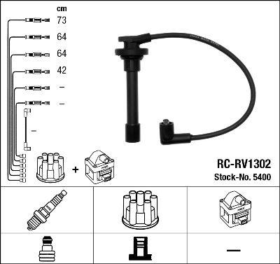 BUJİ KABLOSU ROVER 618İSİ 96-99 620Sİ 93-99 623Sİ 93-99 HONDA PRELUDE 2.2 96-00 ACCORD 2.0 93-98 - NGK - OEM GHT273