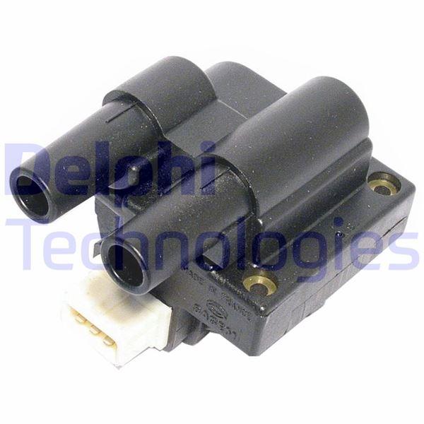 ATEŞLEME BOBİNİ MGN 1.6 (96-99)-SCENIC 1.6-KNG 1.4-BROADWAY (BEYAZ SOKET) - DELPHI - OEM 7700100643