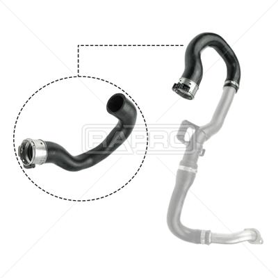 TURBO GİRİŞ (BÜYÜK PARÇA) HORTUMU OPEL CORSA D 1.3 DTJ 07> - RAPRO - OEM 5860549