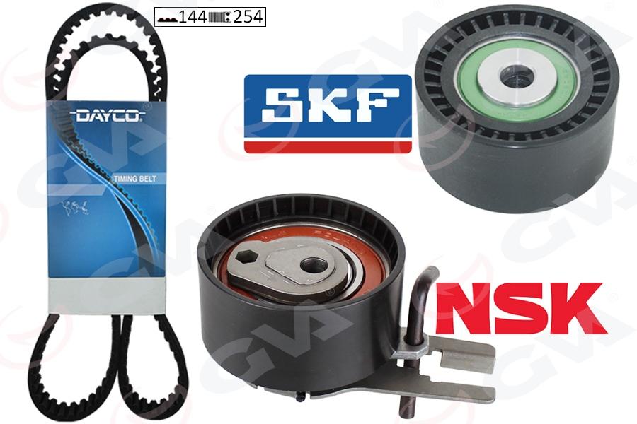 EKSANTRİK GERGİ KİTİ (144 DİŞ EURO4) P206-P307-C1-C2-C3-NEMO-BIPPER-FIESTA 02> 1.4 HDI-TDCI - GVA - OEM 2S6Q8A615AB