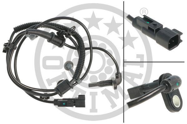 ABS DEVİR SENSÖRÜ ARKA SOL INSIGNIA A 08>17 (VIN: C1000001>>) - OPTIMAL - OEM 23497011