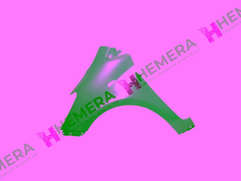 ÇAMURLUK ÖN SOL SİNYAL DELİKLİ SAC TOYOTA YARIS 2006-2011 - SIMYI - OEM 5381252210