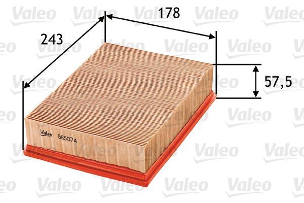 HAVA FILTRESI — VALEO 585074 - VALEO