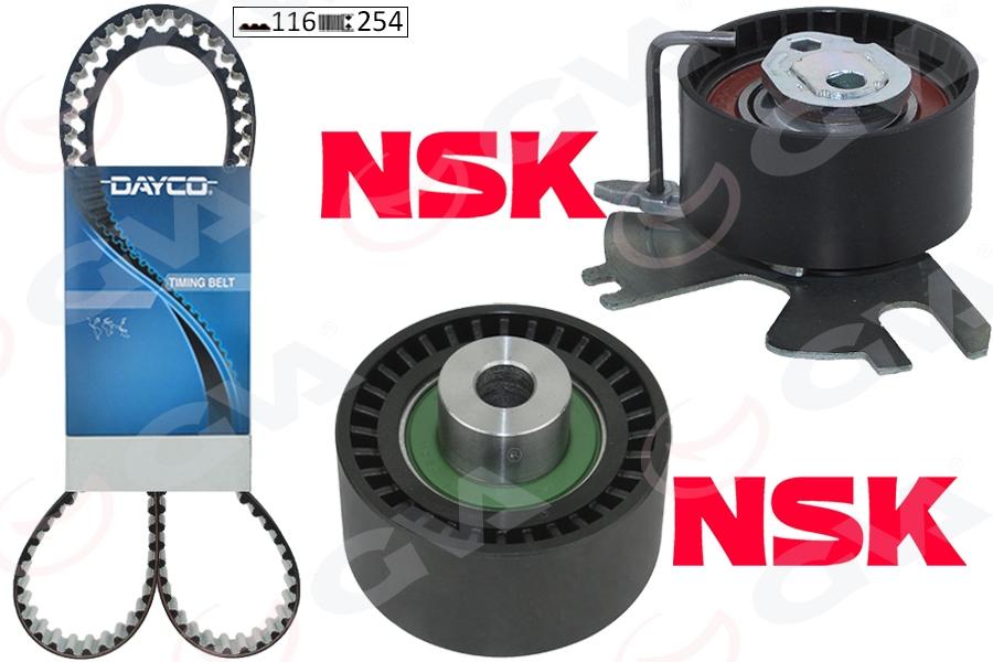 EKSANTRİK GERGİ KİTİ P308-P407-P508-P3008-P5008-C4-C5-DS4-JUMPY-SCUDO-CMAX-FOCUS 2.0HDI (K015672XS) - GVA - OEM 0831.W1