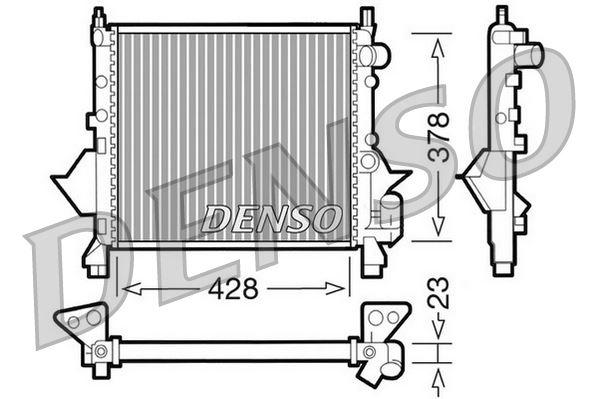 RADYATOR TWINGO — VALEO VAL-730633 - VALEO - OEM 7701036152