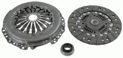 DEBRİYAJ SETİ CORSA F-CROSSLAND-P206-P207-P208-P301-P2008-BIPPER-C1-C2-C3-C4 CACTUS-C-ELYSEE-NEMO- DS3 1.2-1.4-1.6 VTI 1.4 HDI 8V DV4TD 02> - PSA - OEM 1611266580