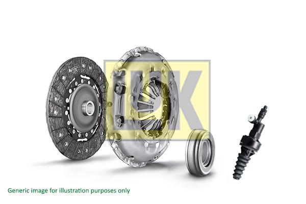 DEBRIYAJ SETI BRAVO II 1.4 07-14 DOBLO 1.4 05> EGEA 1.4 16-20 FIORINO 1.4 08> PUNTO 1.2 1.4 16V 05> - LUK - OEM 71734898
