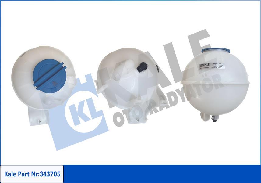 RADYATOR YEDEK SU DEPOSU MERCEDES SPRINTER B906 . VW CRAFTER 30-35-50 SENSORLU - KALE - OEM A9065010503