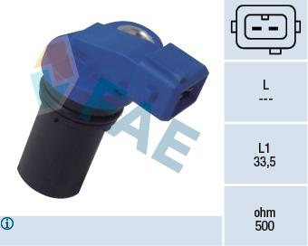 EKSANTRİK DEVİR SENSÖRÜ FORD FOCUS-FİESTA-MONDEO-CMAX-BMAX 98> 1.25-1.4-1.6 ZETEC - NGK - OEM YS6A12K073AB
