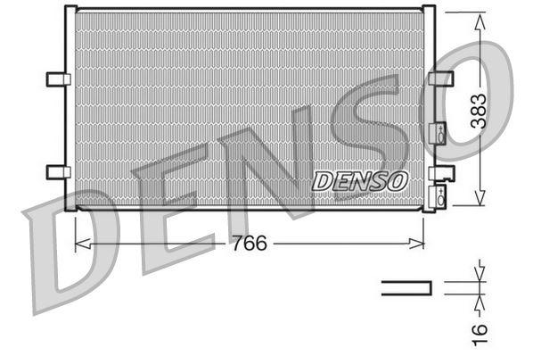 KLİMA RADYATÖRÜ FORD TRANSİT 06> V347 - DENSO - OEM 6C11