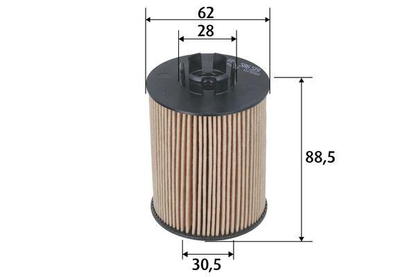 YAĞ FİLİTRESİ ASTRA G-H 98=> CORSA B-C-D 96=> MERIVA (04-10) 1.0-1.2-1.4 XE-XEP - VALEO - OEM 650307