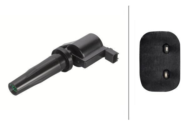 ATEŞLEME BOBİNİ VOLVO C30-S40-S80-V50-V70 FORD FOCUS-MONDEO 04> 1.8-2.0 ZETEC - HELLA - OEM 4M5U