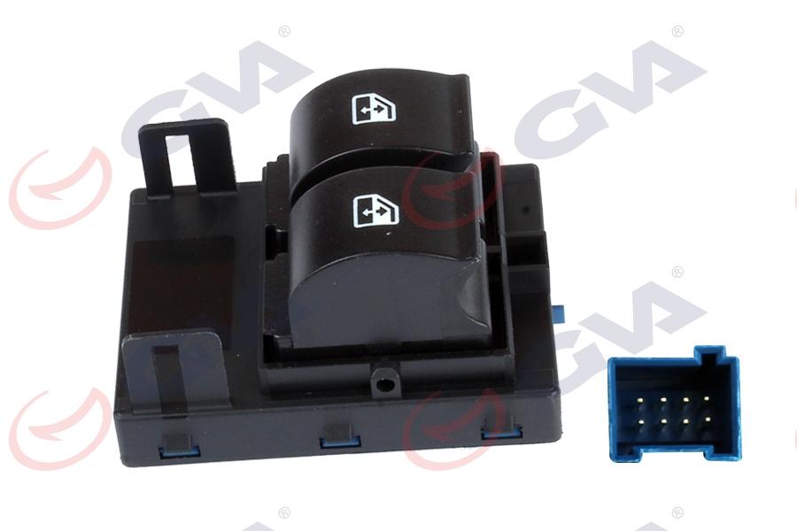CAM AÇMA DÜĞMESİ (ANAHTARI) SOL ÇİFTLİ PEUGEOT BİPPER CITROEN NEMO FIAT FIORINO 08> - GVA - OEM 6490.G8