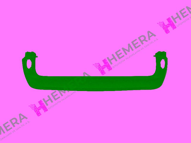 TAMPON ARKA MAT SİYAH BANTLI DESENLİ RENAULT KANGOO III 2008> - PULO - OEM 7701478196