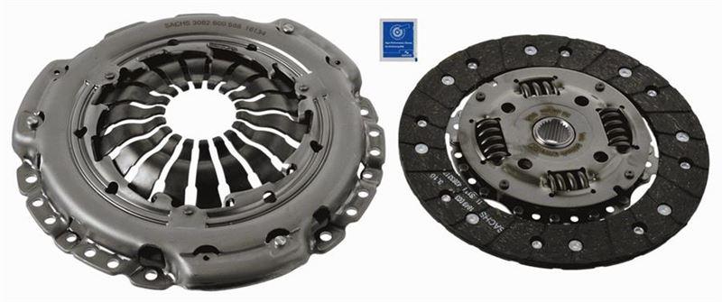 DEBRIYAJ SETI (RULMANSIZ) MERCEDES CITAN OM607 W415 . RENAULT K9K 1.5 dCi CAPTUR CLIO KANGOO FLUENCE - SACHS - OEM 302058324R