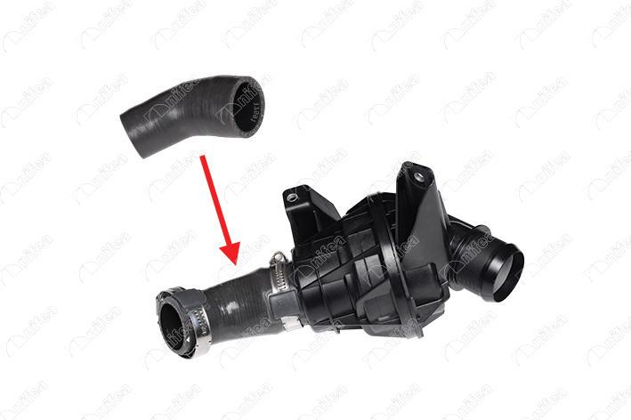 TURBO HAVA HORTUMU (PLASTİK PARÇA HARİÇ) PEUGEOT BIPPER-CITROEN NEMO 1.4 HDI - NIFEA - OEM 1436.Q4