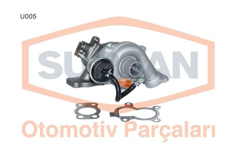 TURBO KOMPLE P107-P206-P207-P307-C1-C2-C3-XSARA 1.4 HDI DV4TD FIESTA 1.4 TDCI DV4TD (68 BG) - SUPSAN - OEM 0375.G9
