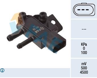 EMME MANİFOLD BASINÇ (MAP) SENSÖRÜ ANTARA-CAPTİVA 2.0 CDTI Z20DM - FAE - OEM 96419104