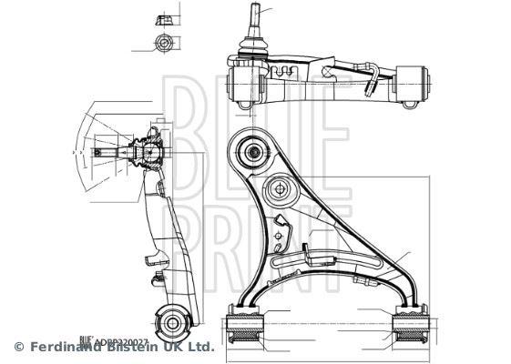 SALINCAK LAND ROVER DİSCOVERY IV 4WD (L319) — BLUEPRINT ADBP860192 - BLUEPRINT - OEM LR014133