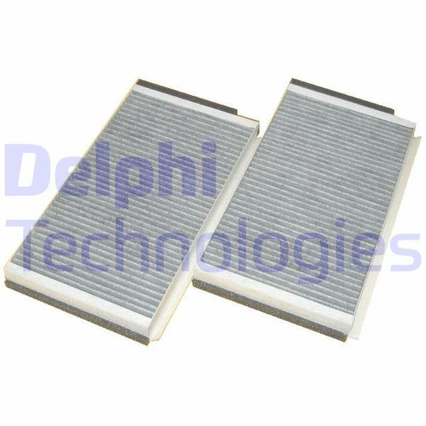 KABİN FİLTRESİ - KARBON - BMW 5 E60/E61. 6 E63. E64 07/03>04/11 - DELPHI
