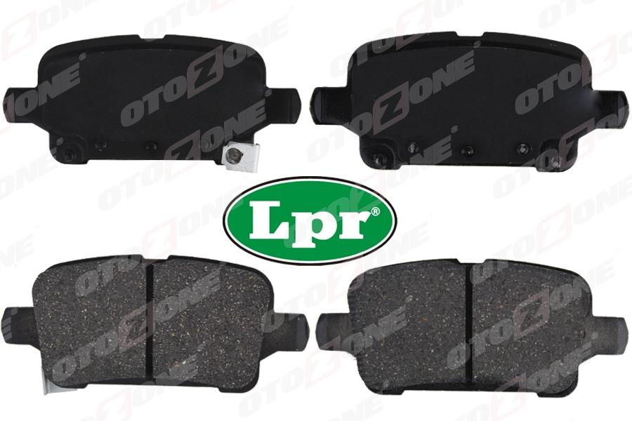 ARKA FREN BALATASI OPEL ASTRA K 1.0-1.4-1.4T-1.6T-1.6 CDTI 16>22 (106.5x46.3x16.6) - OTOZONE - OEM 1684934880