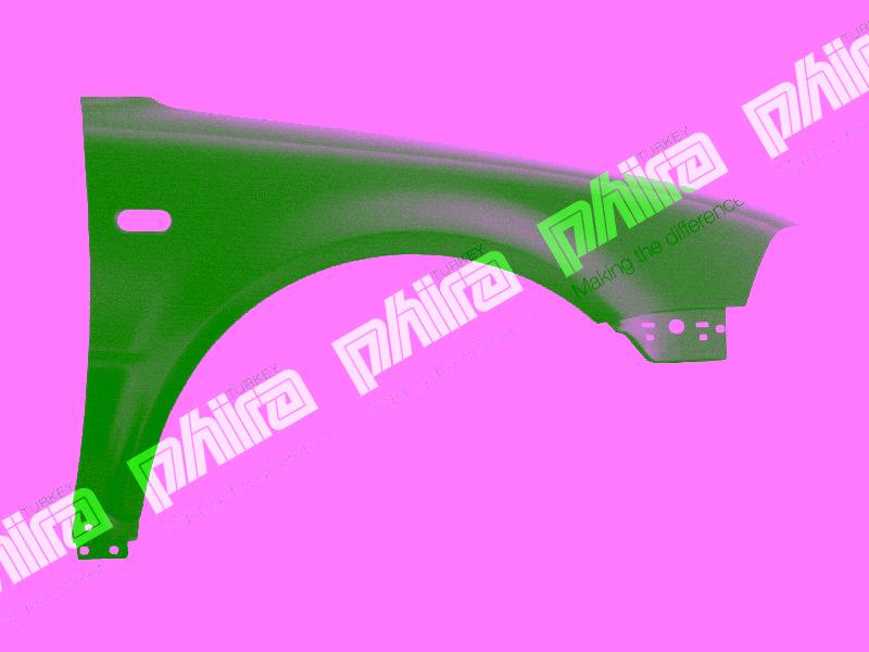 ÇAMURLUK ÖN SAĞ SİNYAL DELİKLİ SAC VOLKSWAGEN PASSAT 2001-2002 - ORAN - OEM 3B0821106E