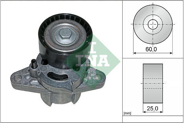 ALTERNATÖR GERGİ RULMANI (KÜTÜKLÜ) CLIO II-KNG-LGN I-II-MGN-SCENIC 1.4 16V-1.6 16V-LOGAN-SANDERO 1.4 - INA - OEM 8200603359