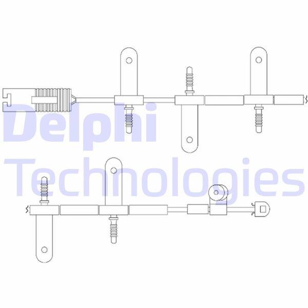 BALATA FISI ON MINI R50 R52 R53 - DELPHI - OEM 34356778175