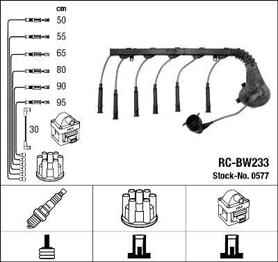 RC-BW233 ATEŞLEME KABLOSU - NGK