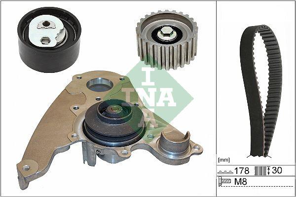 SU POMPASI (DEVIRDAIM)+TRIGER SETI (178 DIS) FIAT DUCATO IVECO DAILY 2.3 JTD KARSAN J10 (EURO 4) 02- JEST (EURO 5)  F1AE0481C F1AE0481G - INA - OEM 71771581