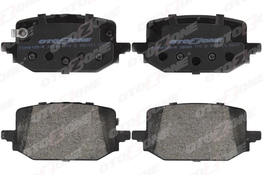 ARKA FREN BALATASI RENAULT AUSTRAL 23> 1.3TCe 1.2E-TECH MEGANE E TECH 23> QASHQAI 22> 1.3 e-Power X-TRAIL IV 22> (T33) 1.5 VC-T e-Power (indikatörlü) - OTOZONE - OEM 440604785R
