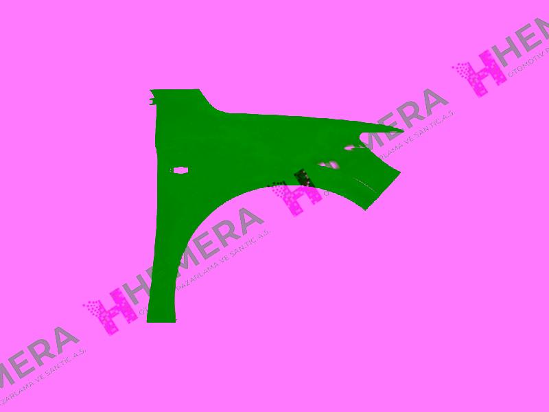 ÇAMURLUK ÖN SAĞ DELİKLİ PEUGEOT 301 2012-2018 - GORDON - OEM 9674790680