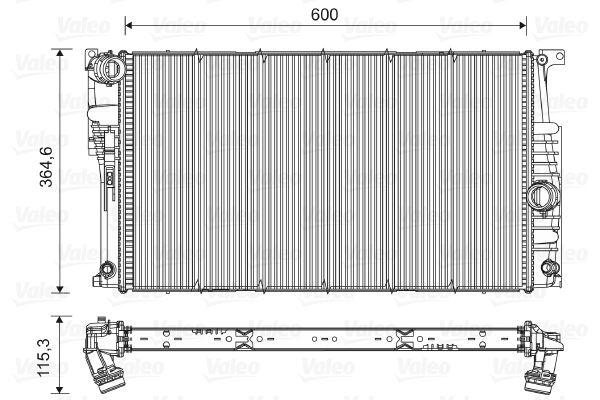 MOTOR SU RADYATORU BMW N20 N26 N55 B38 F20 F21 F22 F23 F30 F31 F34 F35 F32 F33 F36 - VALEO - OEM 17118672104