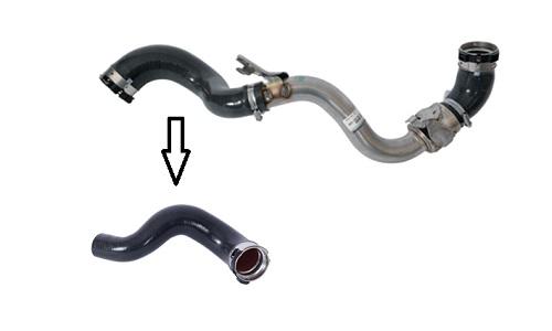TURBO HORTUMU (BÜYÜK) RENAULT TRAFIC III 15> OPEL VIVARO B 15> 1.6dCi (METAL BORU HARİÇ) - OTOZONE - OEM 144603145R