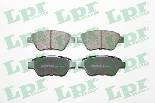 ÖN BALATA ALBEA-PALIO-STILO-SIENA DOBLO 1.3 1.9 IDEA CORSA 1.3 07=> (fişsiz) - LPR - OEM 4254.06