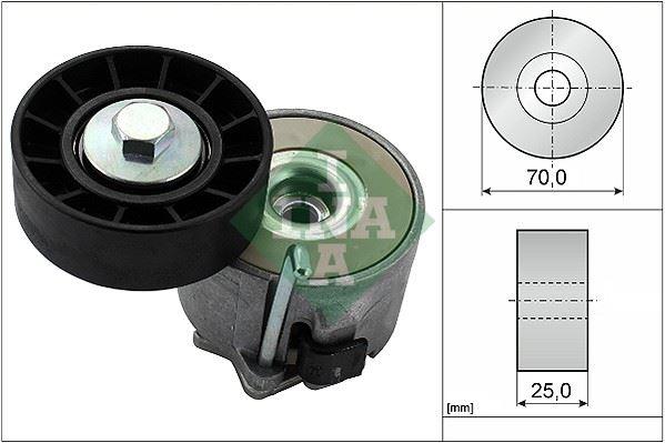 ALTERNATOR V KAYIS GERGI RULMANI IVECO DAILY IV V - INA - OEM 0818.38