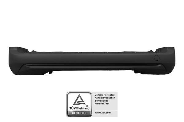 TAMPON ARKA ORTA SİYAH CITROEN BERLINGO 2018> BR-18301 - POLIPLAST - OEM 1633557180