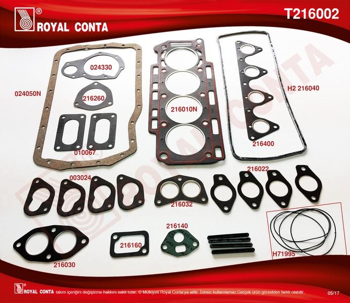 TAKIM CONTA RENAULT R21 MANAGER CONCORDE 20 J7R - ROYALCONTA - OEM 7701467609