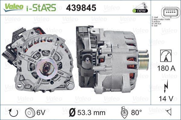 ALTERNATOR (START STOP) P208 P308 P508 1.4 1.6 HDI ST60C017 PSA - VALEO - OEM 5705.NS